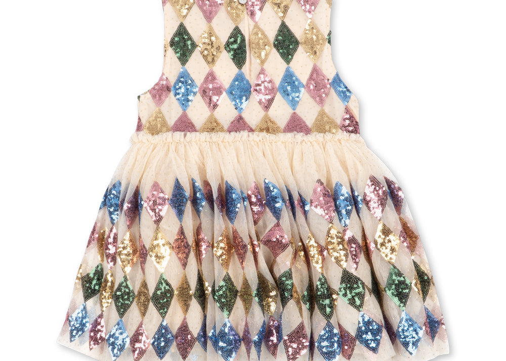 Konges Sløjd A/S WOVEN DRESSES harlekin sequin