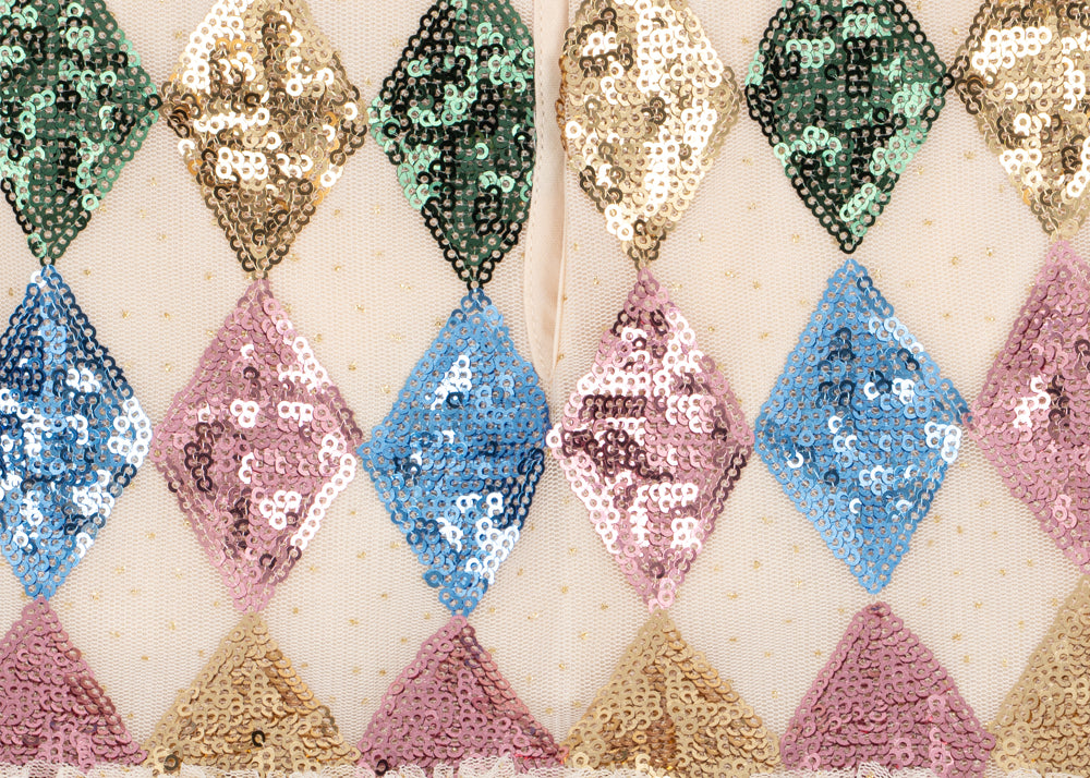 Konges Sløjd A/S WOVEN DRESSES harlekin sequin