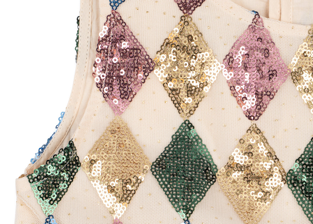 Konges Sløjd A/S WOVEN DRESSES harlekin sequin