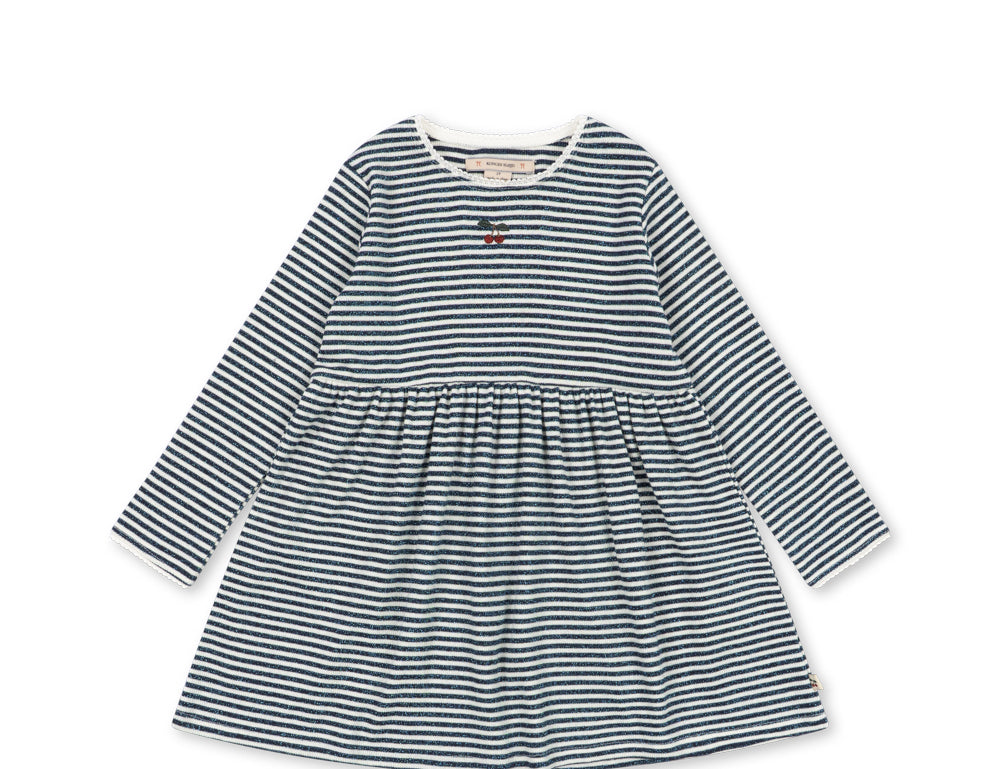 Konges Sløjd A/S JERSEY DRESSES stripe eclipse