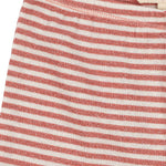 Konges Sløjd A/S JERSEY PANTS rose cream stripe