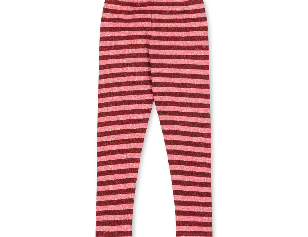Konges Sløjd A/S JERSEY PANTS pinky stripe