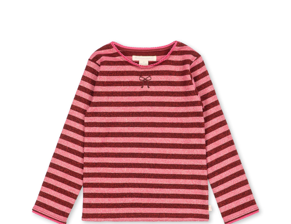 Konges Sløjd A/S JERSEY BLOUSES pinky stripe