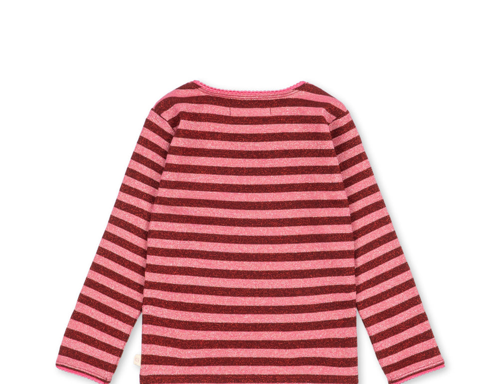 Konges Sløjd A/S JERSEY BLOUSES pinky stripe
