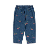 Konges Sløjd A/S WOVEN PANTS ma grande cerise denim