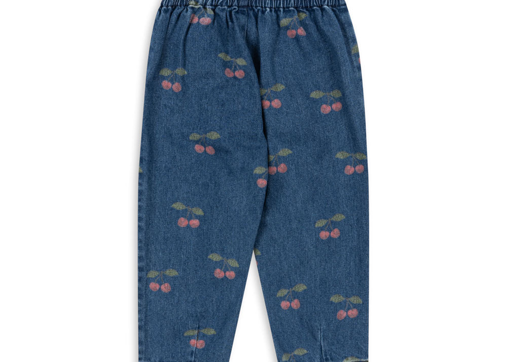 Konges Sløjd A/S WOVEN PANTS ma grande cerise denim