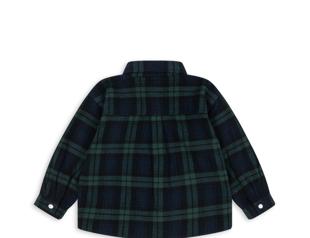 Konges Sløjd A/S WOVEN SHIRTS green check