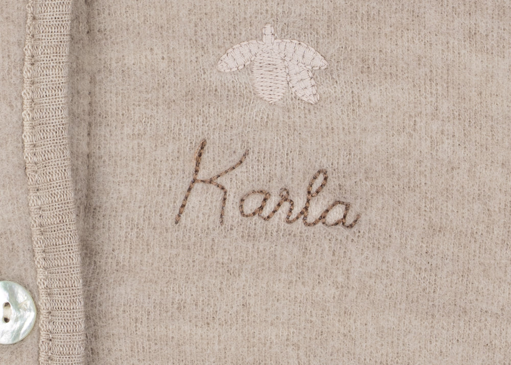 Konges Sløjd A/S JERSEY BLOUSES oatmeal melange