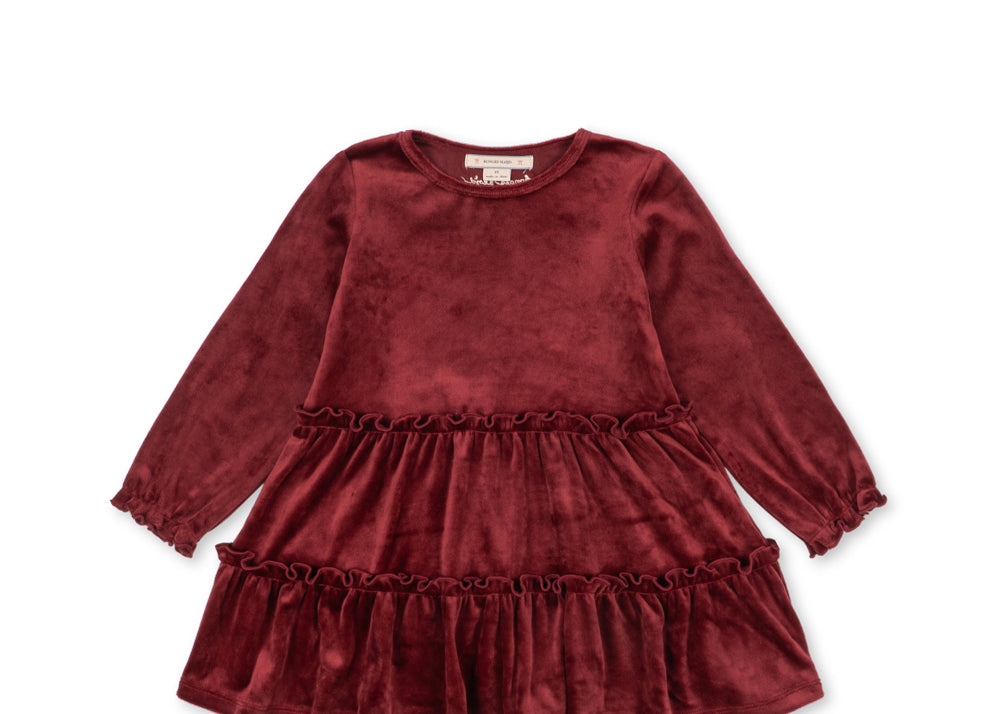 Konges Sløjd A/S JERSEY DRESSES red dahlia