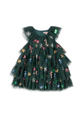 Konges Sløjd A/S WOVEN DRESSES hunter green
