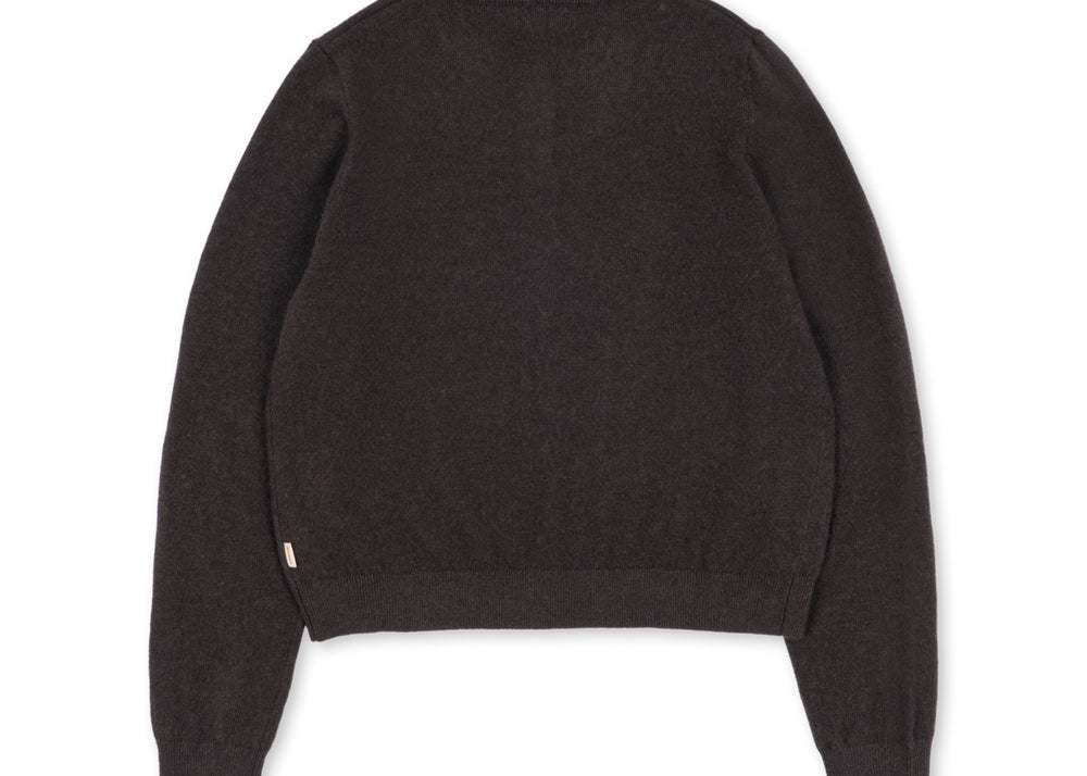 Konges Sløjd A/S KNITTED CARDIGANS chocolate brown