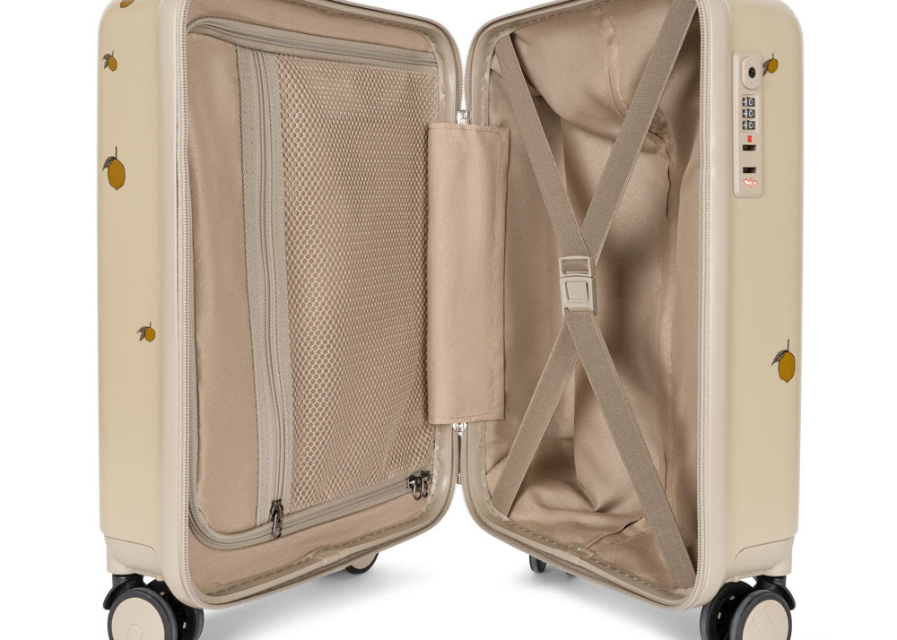 Konges Sløjd A/S TRAVEL SUITCASE lemon