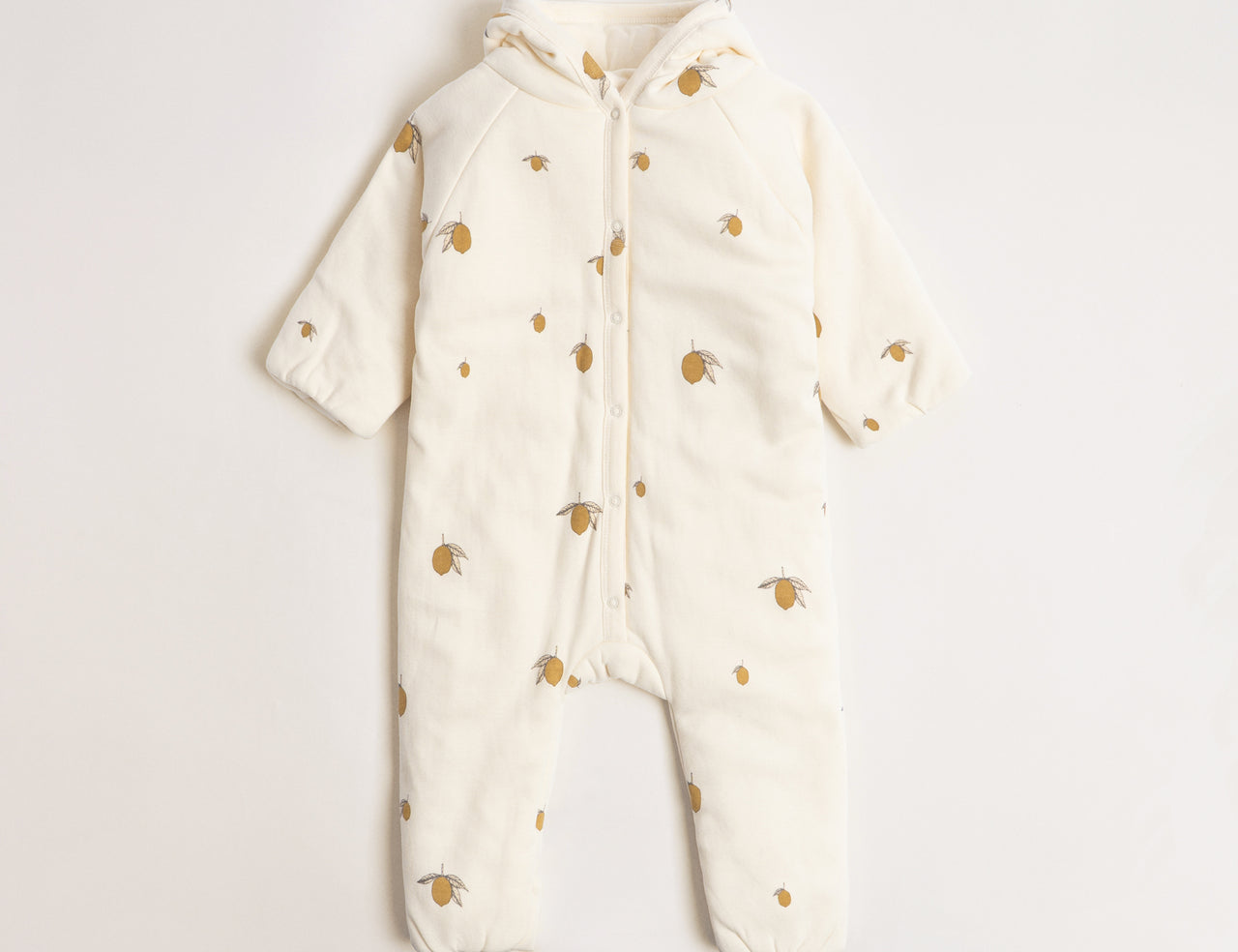 Konges Sløjd A/S PADDED ONESIES lemon