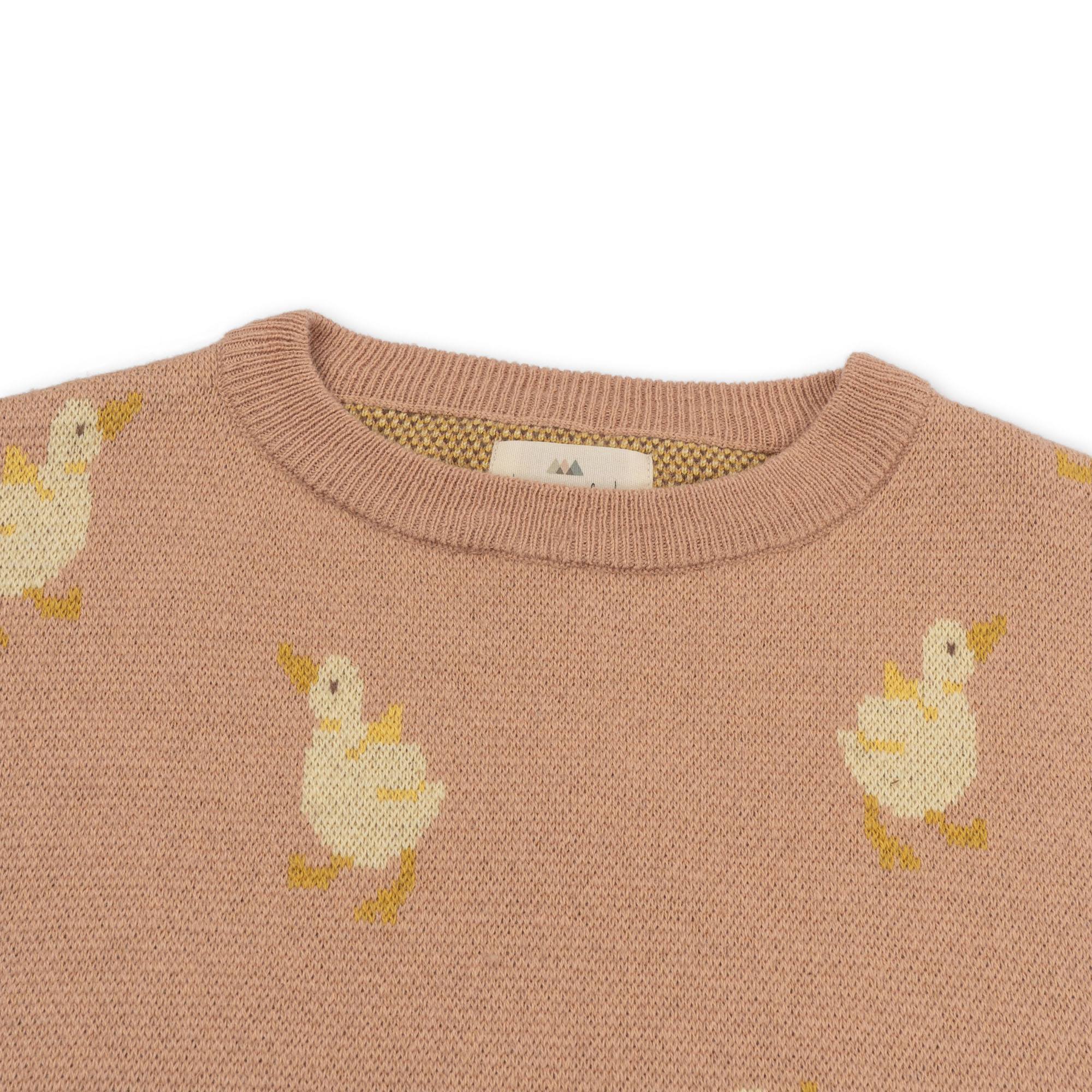 Konges Sløjd A/S Gebreide Shirts En Vesten maple sugar duckling