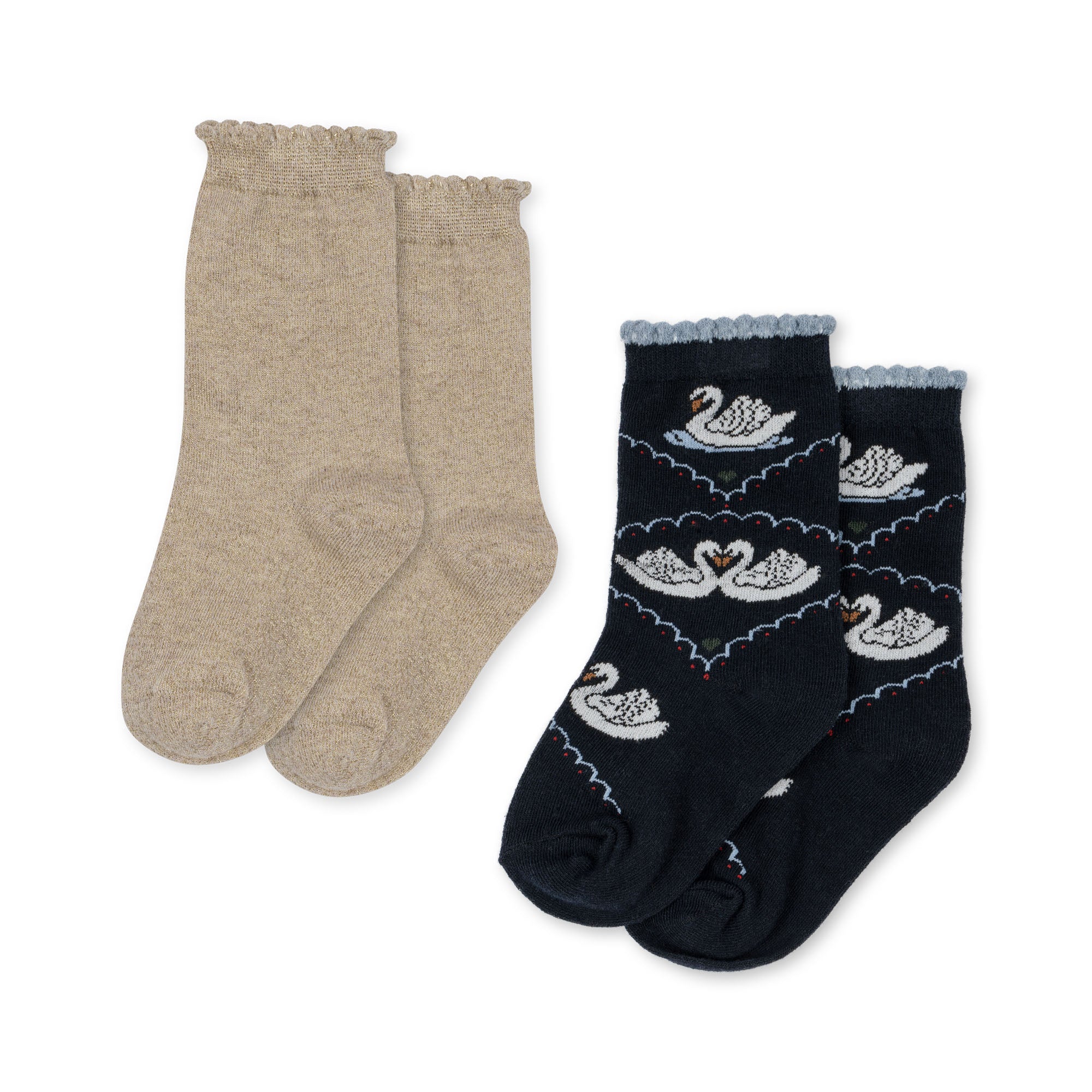 Konges Sløjd A/S Sokken navy/off white