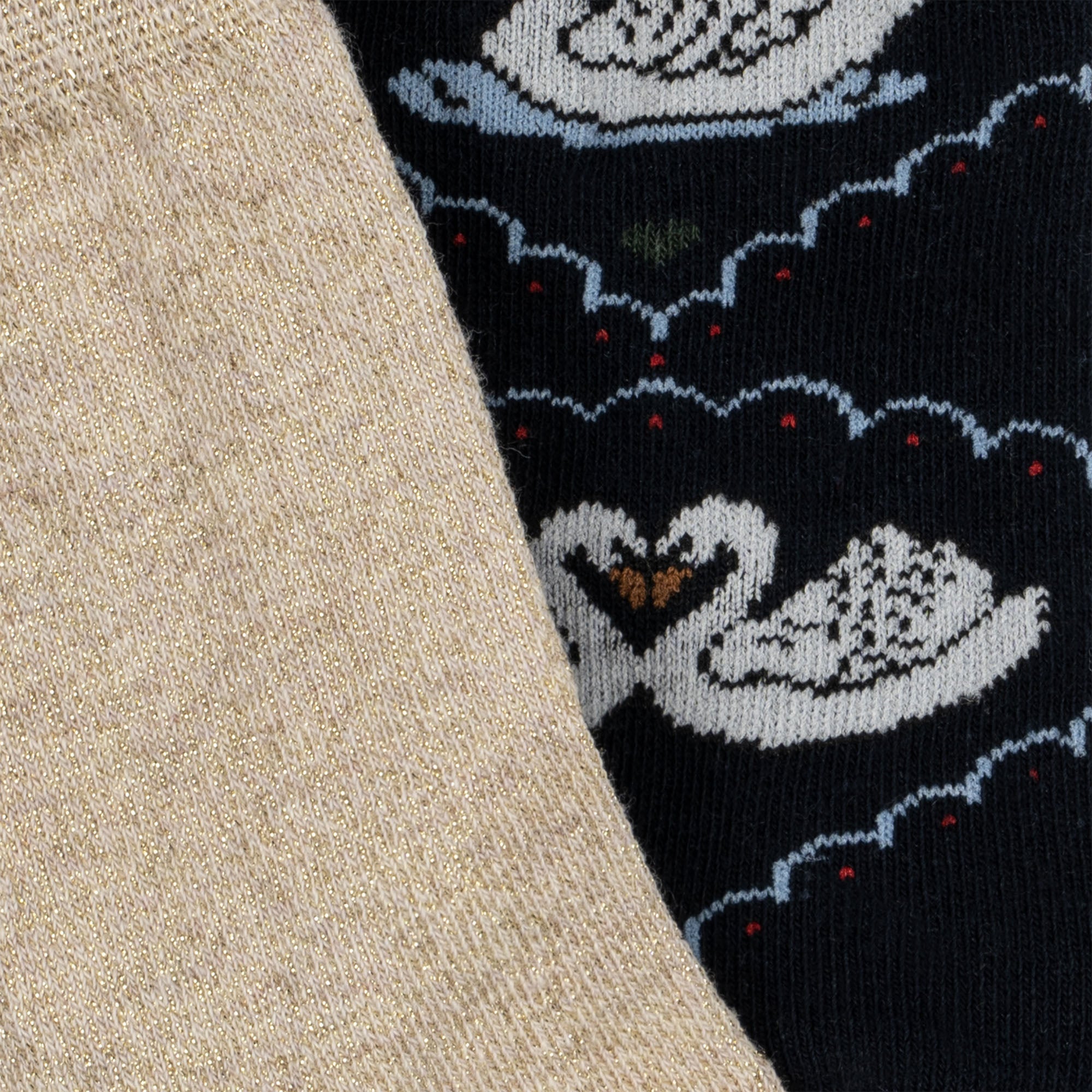 Konges Sløjd A/S Sokken navy/off white