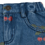 Konges Sløjd A/S WOVEN SKIRTS ma grande cerise denim