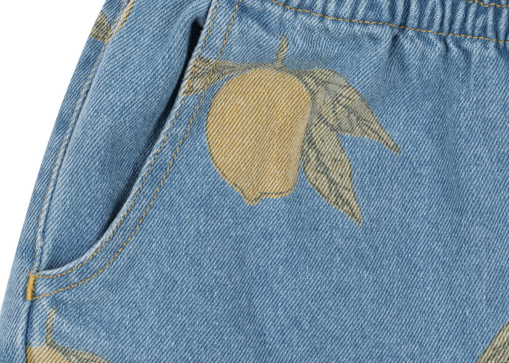 Konges Sløjd A/S WOVEN PANTS lemon denim