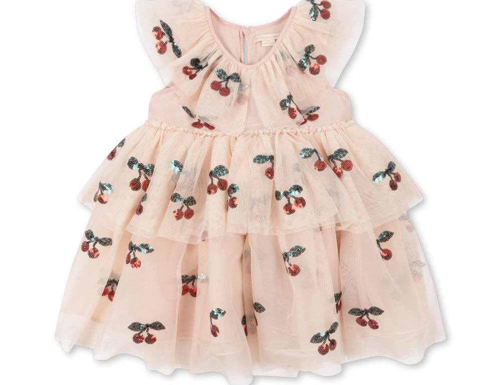 Konges Sløjd A/S WOVEN DRESSES ma grande cerise sequin
